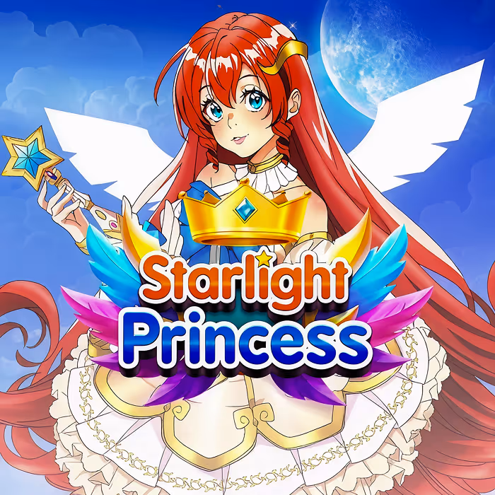 Slot Starlight Princess a tema anime con rulli a cascata e personaggio principessa magica